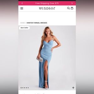 Bridesmaid/ winter ball dress